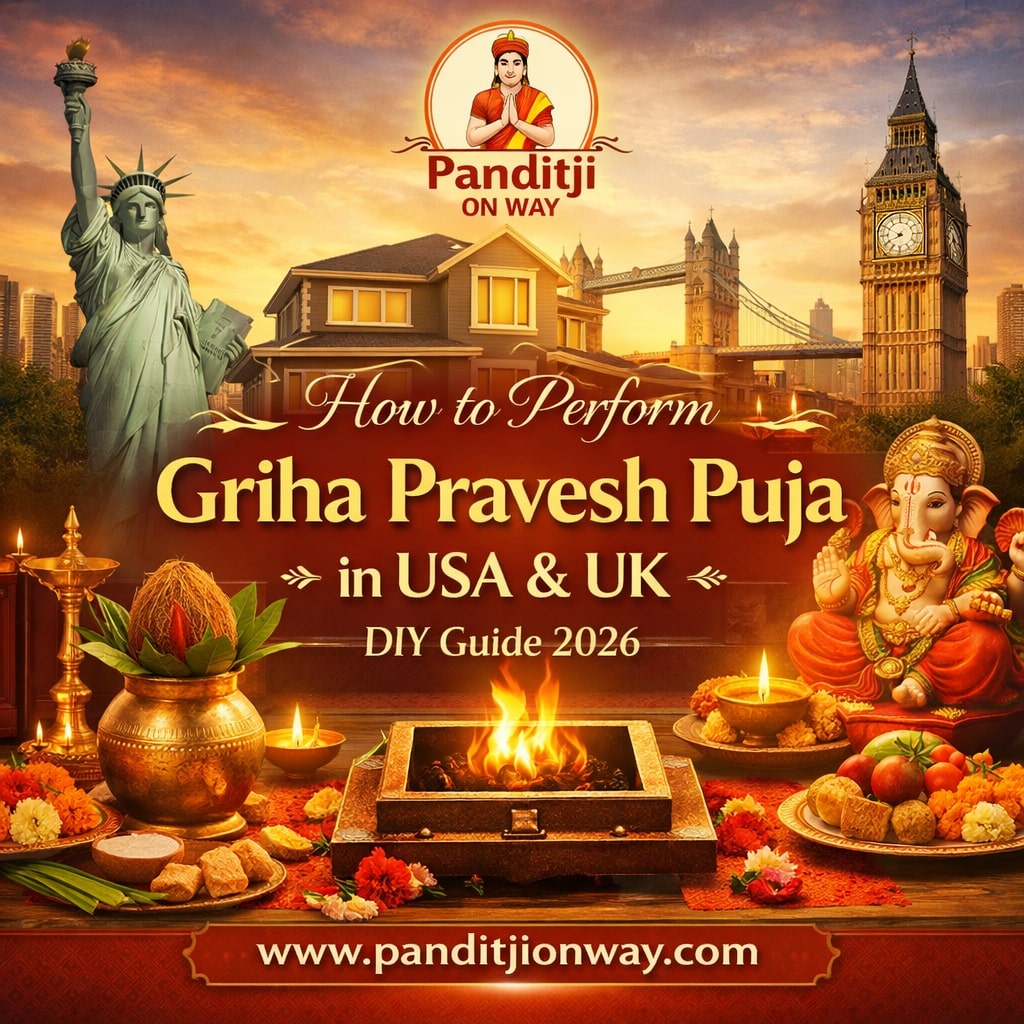 You are currently viewing How to Perform Griha Pravesh Puja in USA & UK – DIY Guide 2026