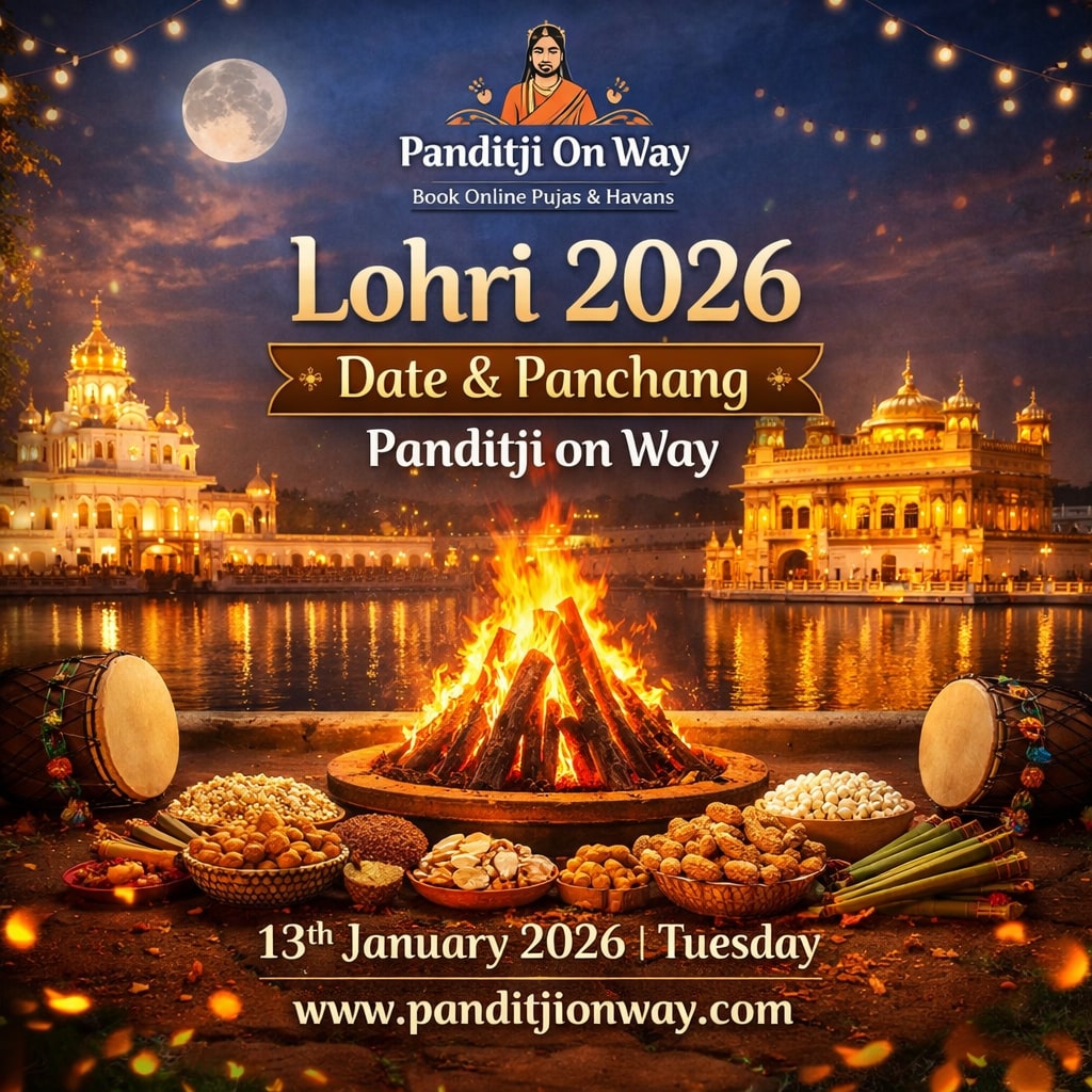 You are currently viewing Lohri 2026: Date, Bonfire Timing, Significance, Rituals & Panchang