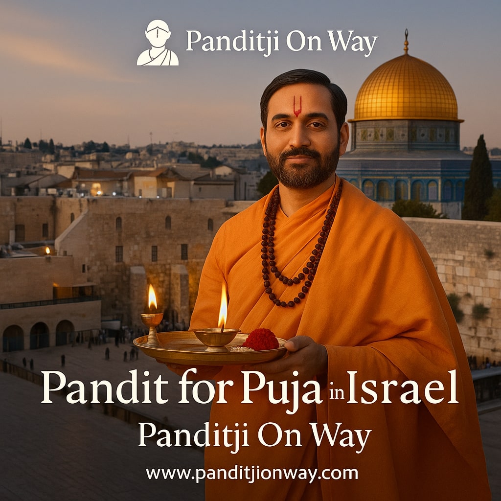 Pandit for Puja in Israel Pandit for Puja in Israel - Panditji on way
