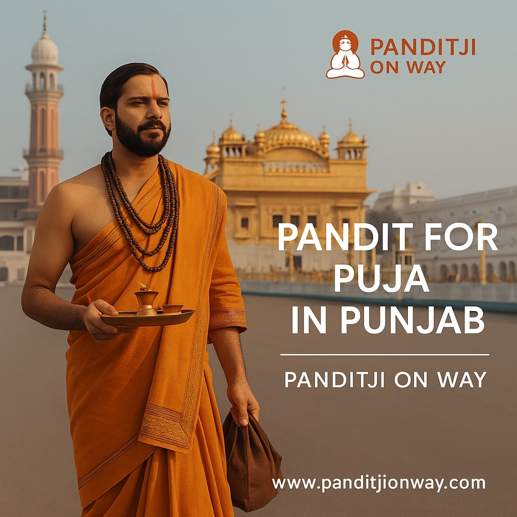 Pandit for Puja in Punjab Pandit for Puja in Punjab - Panditji on way