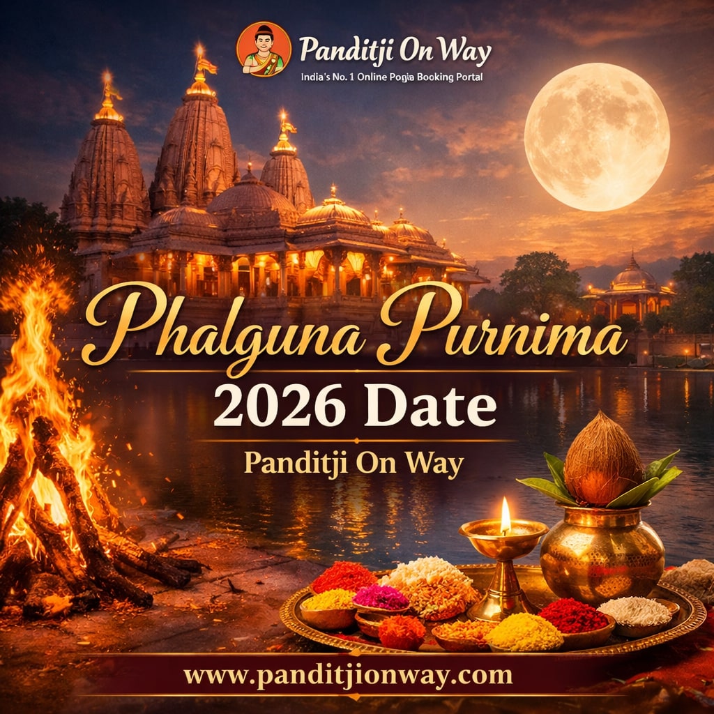 You are currently viewing Phalguna Purnima 2026: Date, Significance, Rituals, Holi Connection