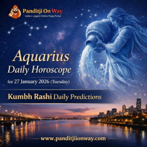 Read more about the article Aquarius Daily Horoscope for 27 January 2026 | कुंभ राशि दैनिक राशिफल 27 जनवरी 2026