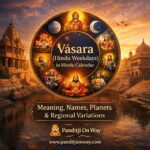 Complete Vāsara (Hindu Weekdays) in Hindu Calendar: Regional Names & Meaning
