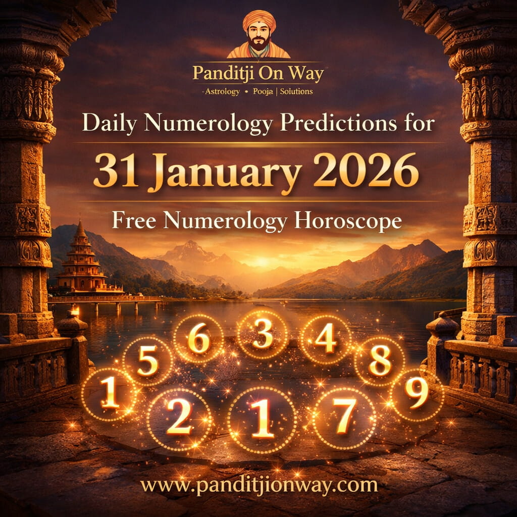 Daily Numerology Predictions for 31 January 2026 Free Numerology Horoscope Daily Numerology Predictions for 31 January 2026 - Free Numerology Horoscope