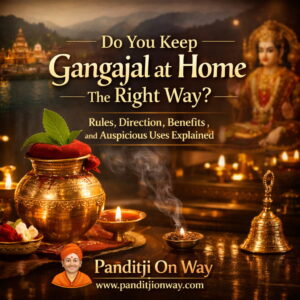 Read more about the article Do You Keep Gangajal at Home the Right Way? Rules, Direction, Benefits