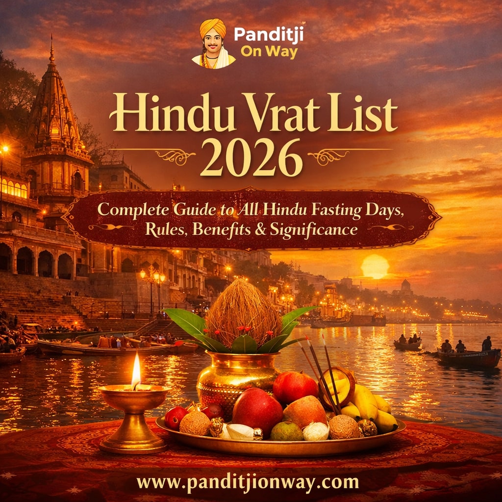 You are currently viewing Hindu Vrat List 2026: Complete Guide to All Hindu Fasting Days
