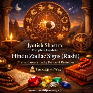 Read more about the article Jyotish Shastra: Complete Guide to Hindu Zodiac Signs (Rashi) From 1-12