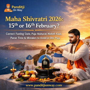 Read more about the article Maha Shivratri 2026 Date: 15 or 16 Feb? Puja Time & Fast Rules