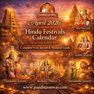 April 2026 Hindu Calendar Complete Festivals Shubh Muhurats Vrat Dates April 2026 Hindu Calendar Complete Festivals, Shubh Muhurats & Vrat Dates
