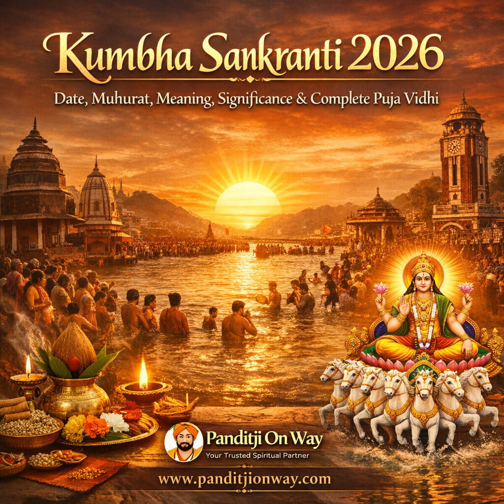 You are currently viewing Kumbha Sankranti 2026: Date, Muhurat, Meaning, Significance & Complete Puja Vidhi