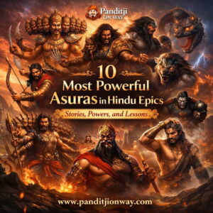 Read more about the article 10 Most Powerful Asuras in Hindu Epics – Stories, Powers, and Lessons