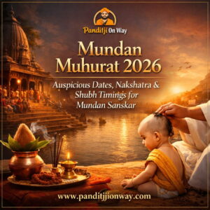 Read more about the article Mundan Muhurat 2026: Best Dates, Nakshatra & Shubh Timings
