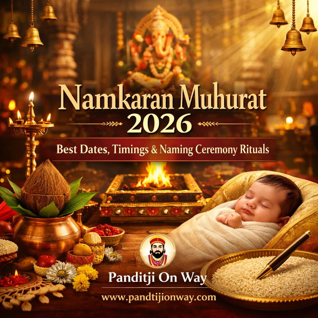 You are currently viewing Namkaran Muhurat 2026: Best Dates, Timings & Naming Ceremony Rituals