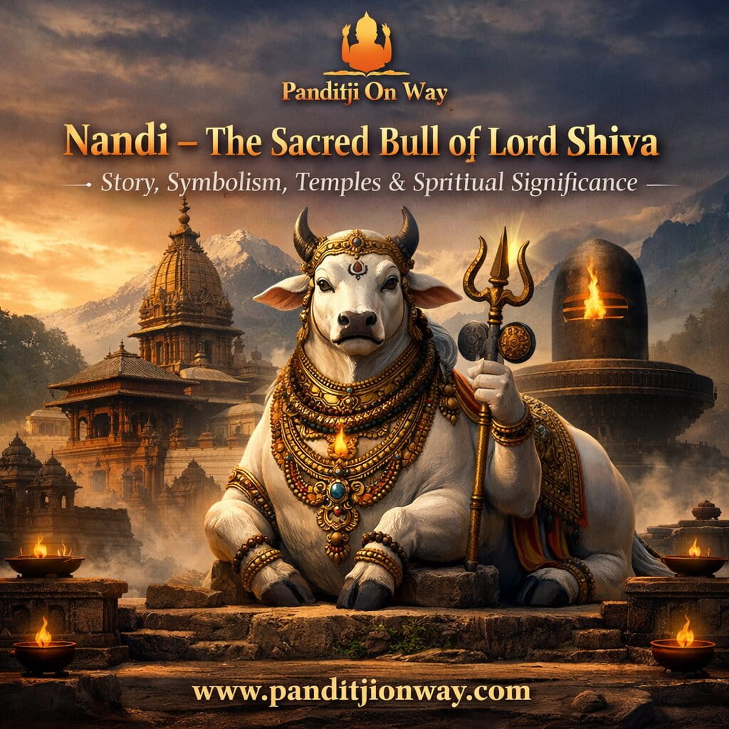 Nandi – The Sacred Bull of Lord Shiva Story Symbolism Temples Nandi – The Sacred Bull of Lord Shiva Story, Symbolism, Temples