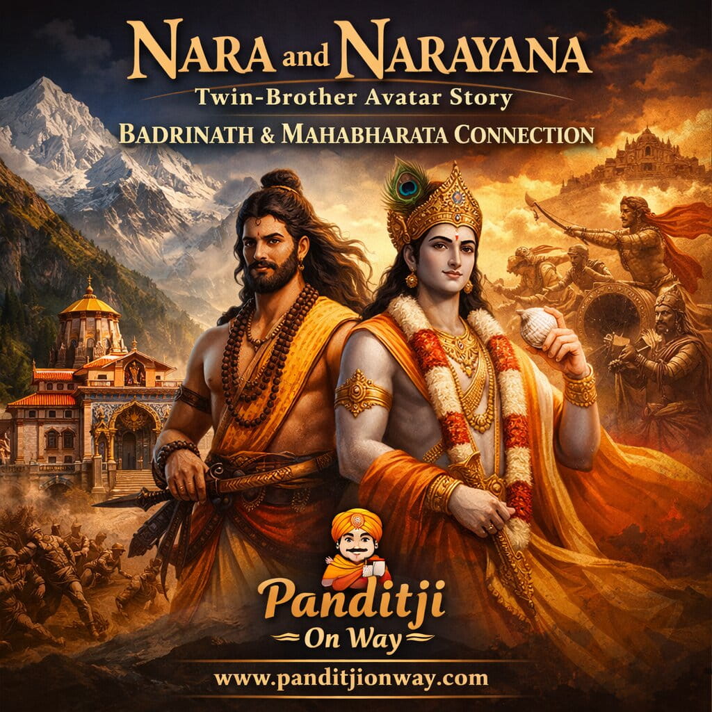 Nara and Narayana Twin brother Avatar Story Nara and Narayana Twin-brother Avatar Story