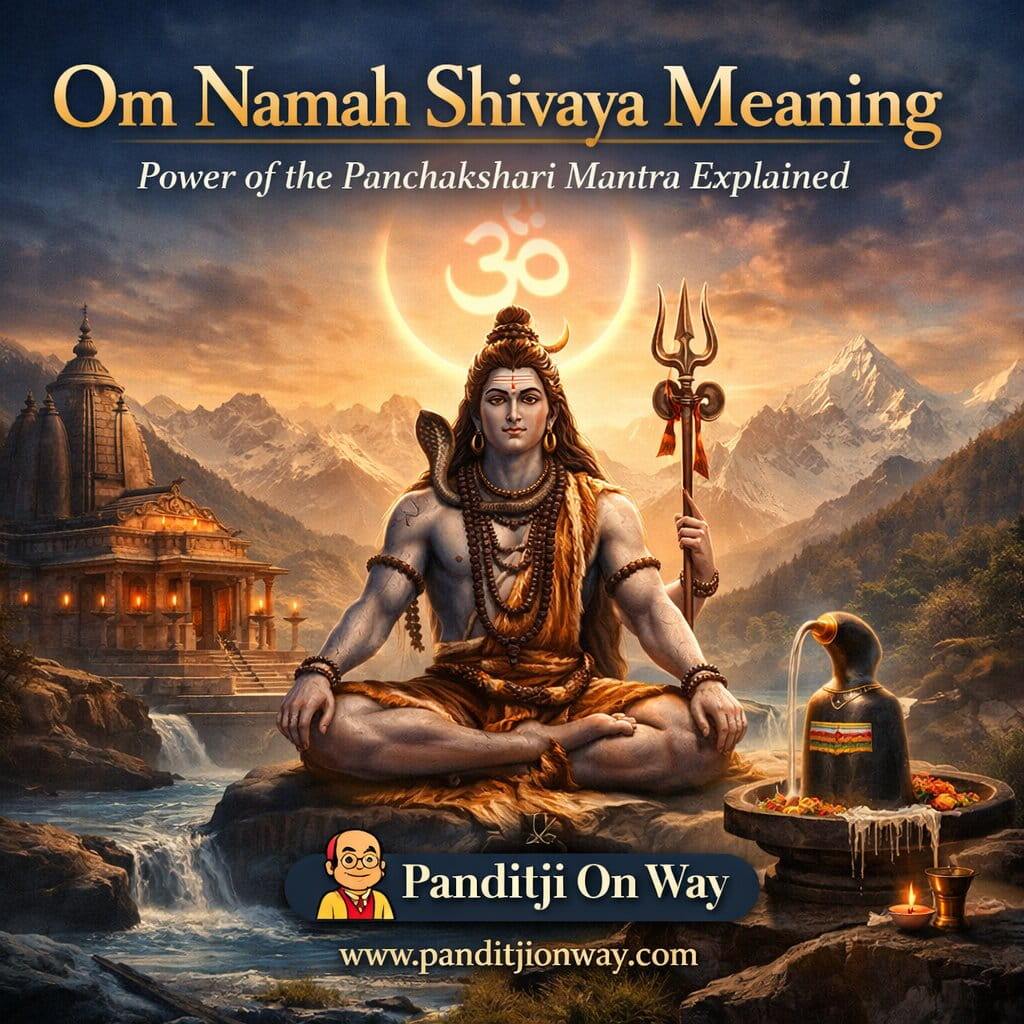 You are currently viewing Om Namah Shivaya Meaning – Power of the Panchakshari Mantra Explained