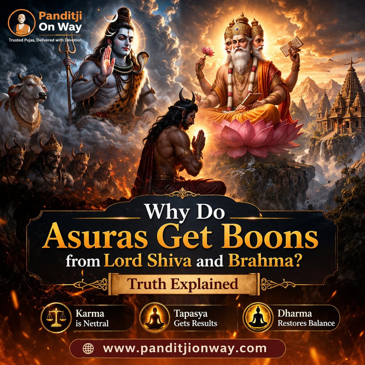 Asuras and Gods_ Mystical Boons Revealed