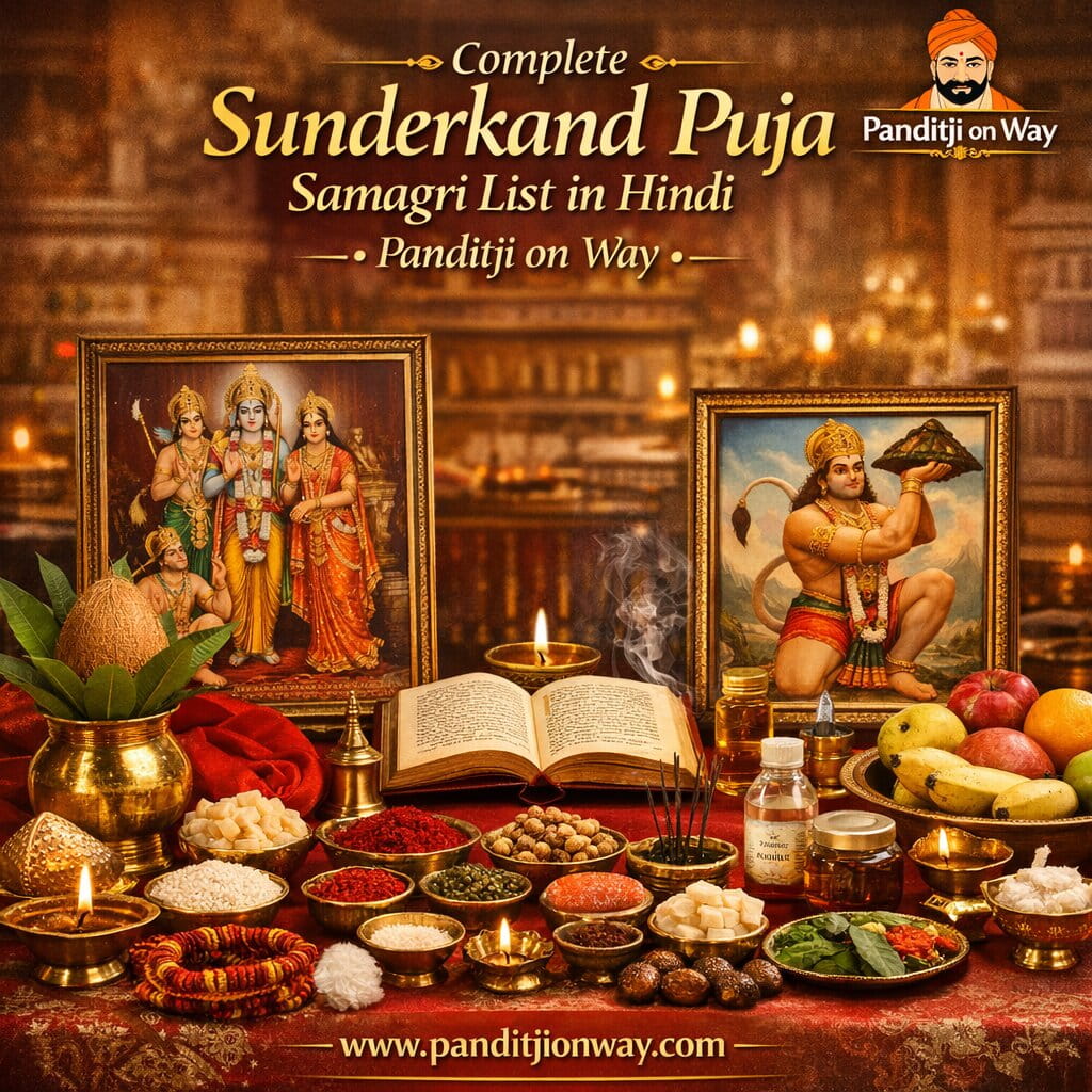 Complete Sunderkand Puja Samagri List in Hindi