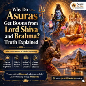 Why Asuras Get Boons from Shiva Brahma Why Asuras Get Boons from Shiva & Brahma