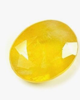 Pukhraj Stone Certified Natural Yellow Sapphire Numerology