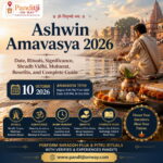 Ashwin Amavasya 2026 Date, Muhurat, Rituals, Shradh Vidhi & Significance