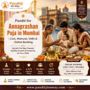 Read more about the article Pandit for Annaprashan Puja in Mumbai | Cost, Muhurat, Vidhi & Online Booking