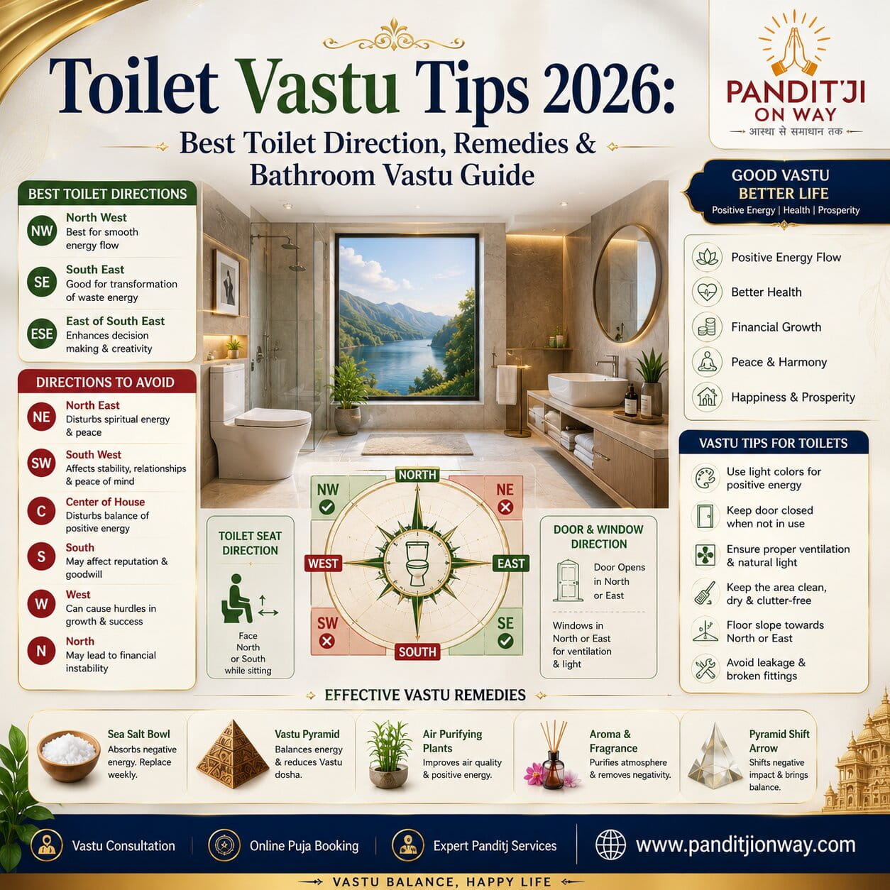 Toilet Vastu Tips 2026 Best Toilet Direction Toilet Vastu Tips 2026 Best Toilet Direction