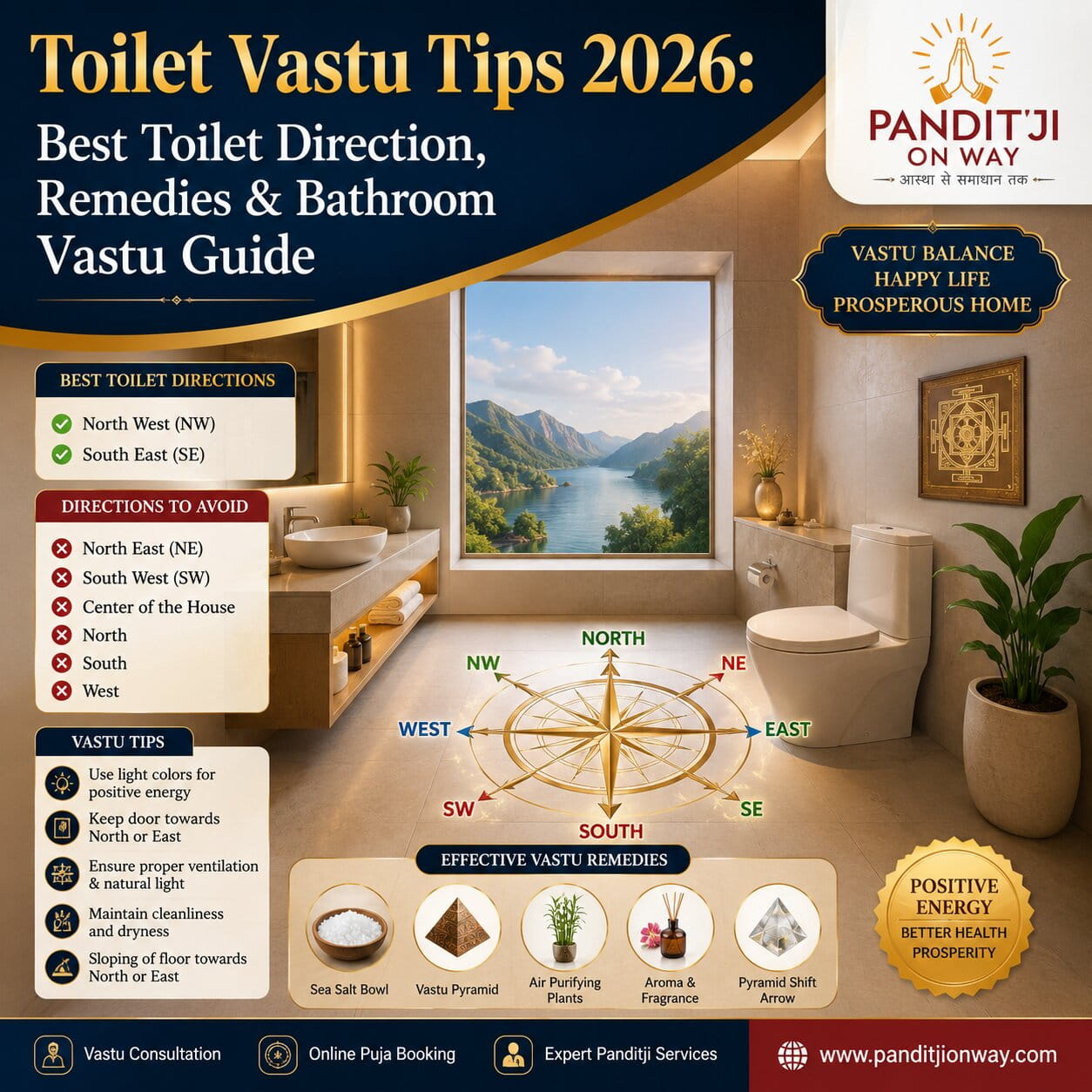 Toilet Vastu tips 2026 guide Toilet Vastu tips 2026 guide