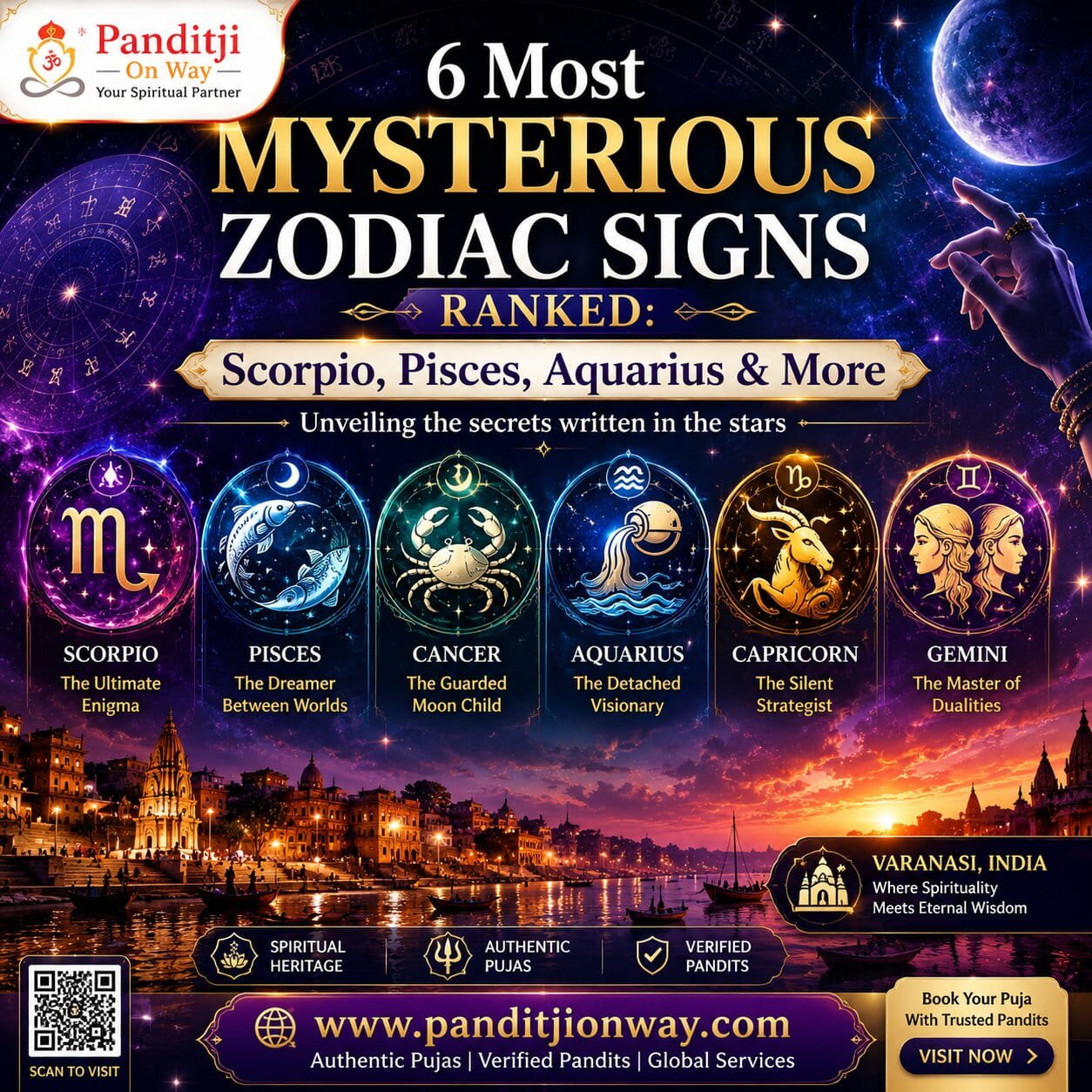6 Most Mysterious Zodiac Signs 6 Most Mysterious Zodiac Signs