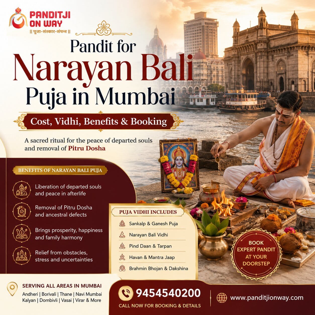Pandit for Narayan Bali Puja in Mumbai Pandit for Narayan Bali Puja in Mumbai