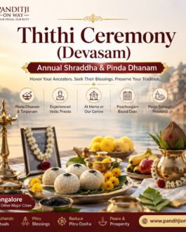 Thithi Ceremony (Devasam) | Annual Shraddha & Pinda Dhanam