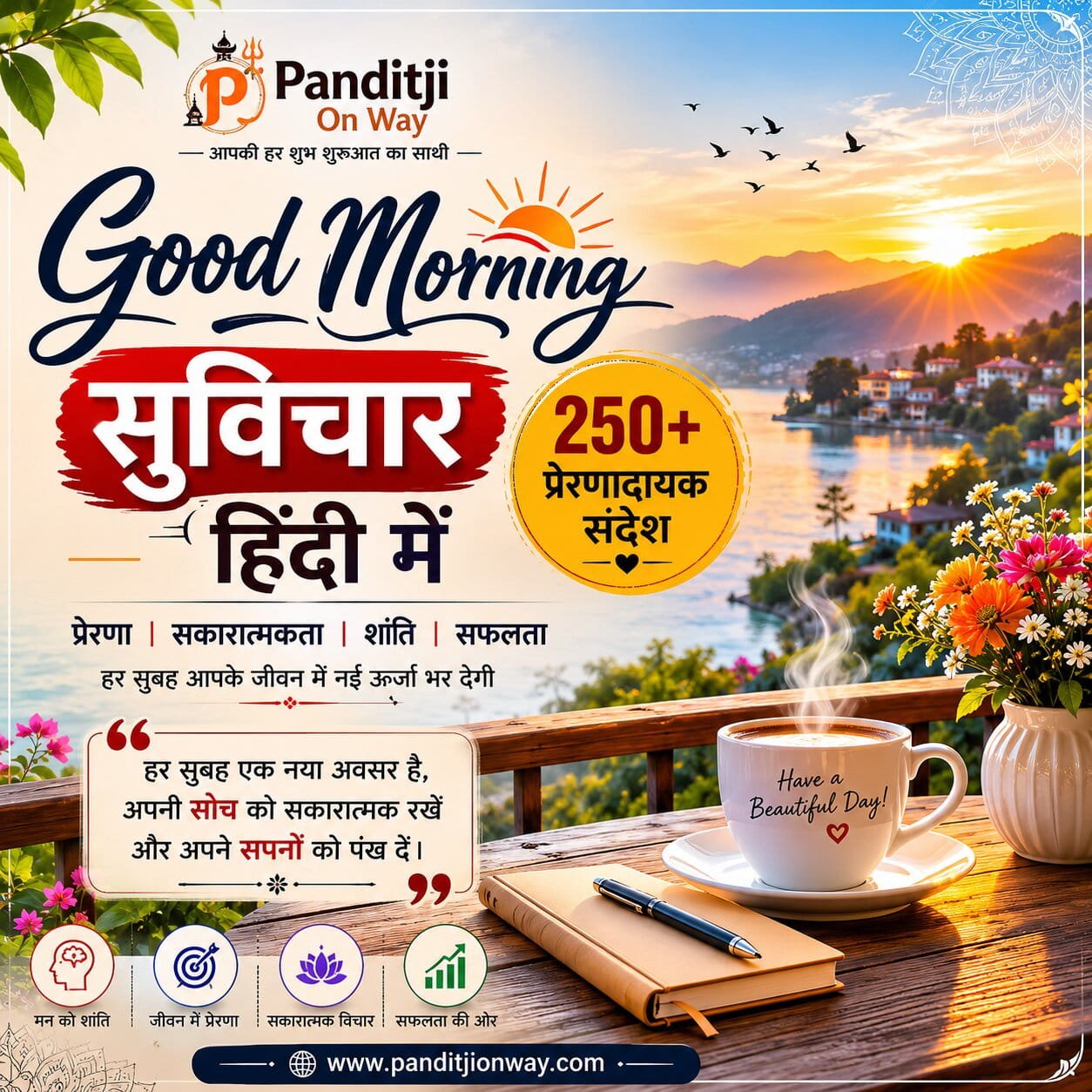 Good Morning Quotes Good Morning Quotes in Hindi