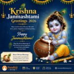 Krishna Janmashtami Greetings 2026: Best Wishes, Messages & Cards