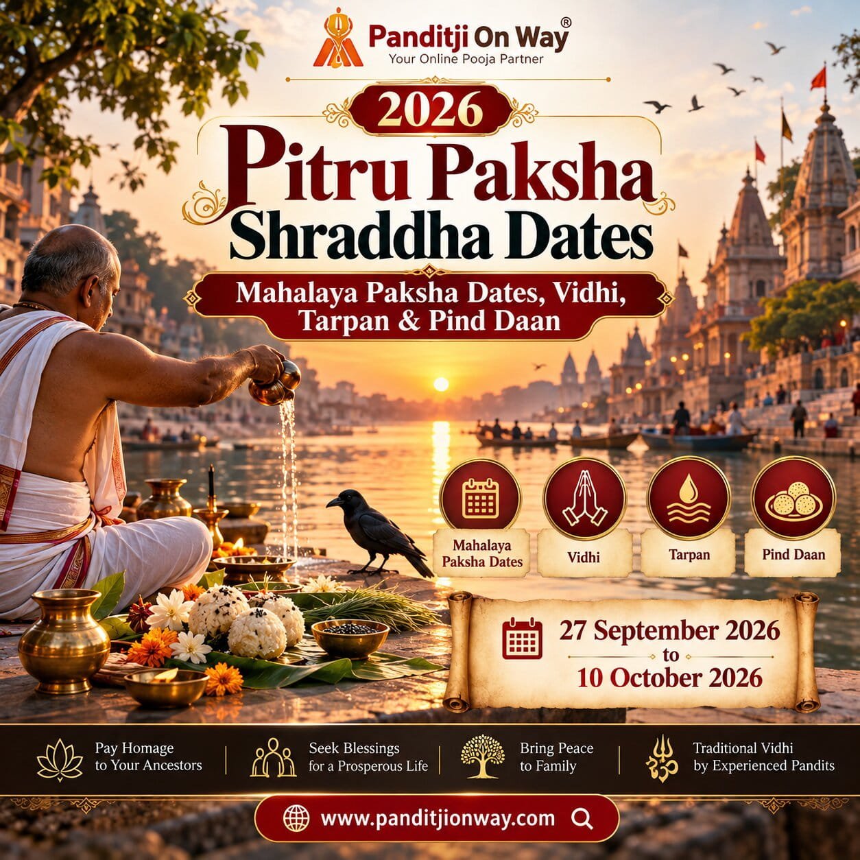 2026 Pitru Paksha Shraddha Dates