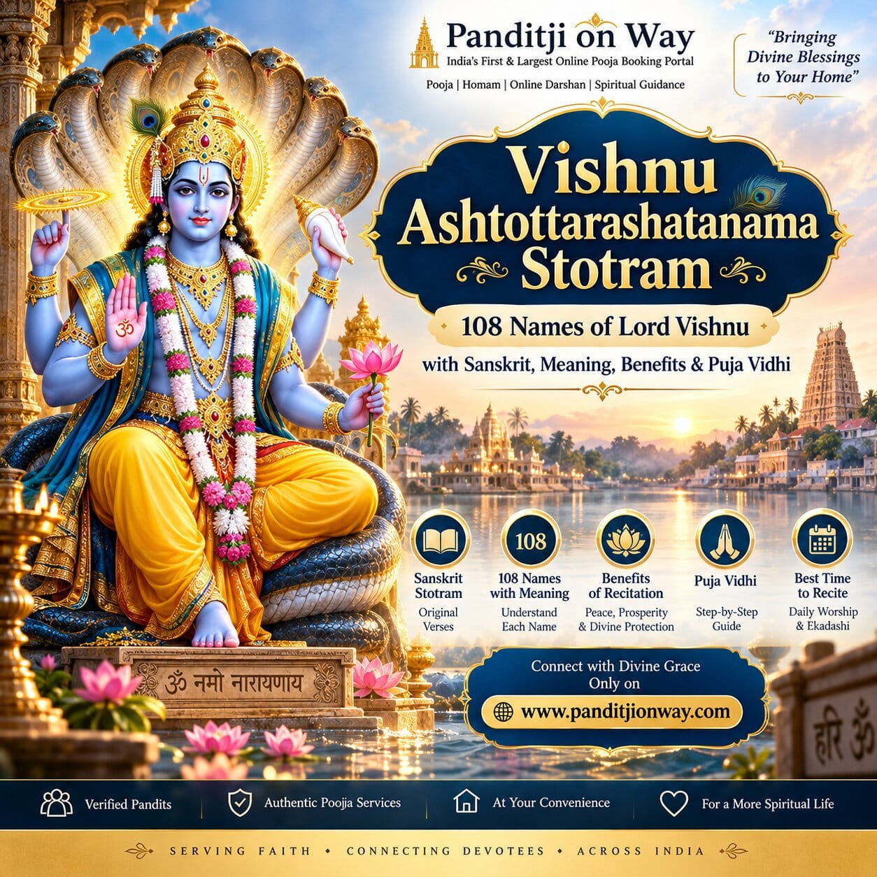 Vishnu Ashtottarashatanama Stotram Vishnu Ashtottarashatanama Stotram