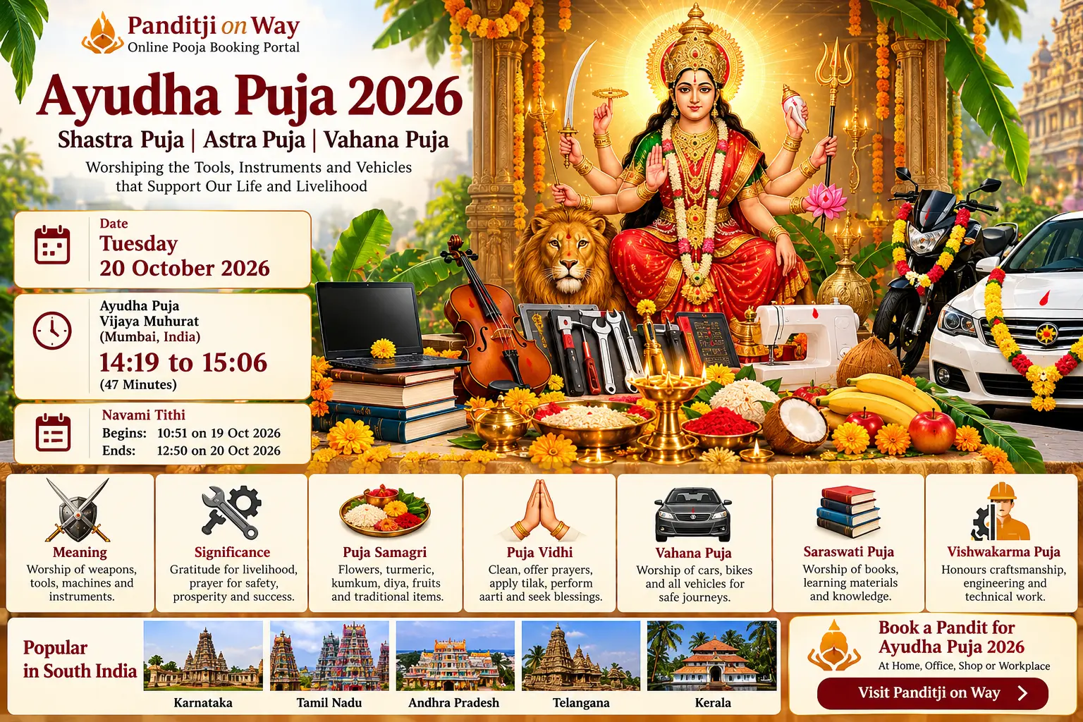 Ayudha Puja 2026 Ayudha Puja 2026