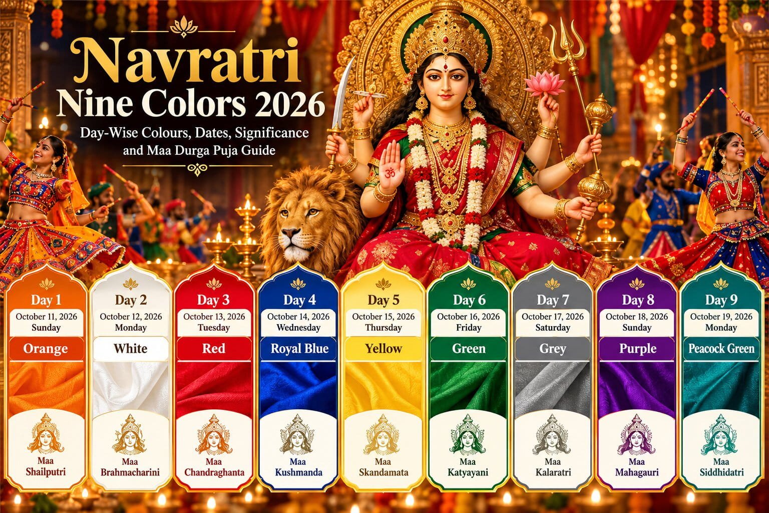 Navratri 2026 Nine Colors Guide