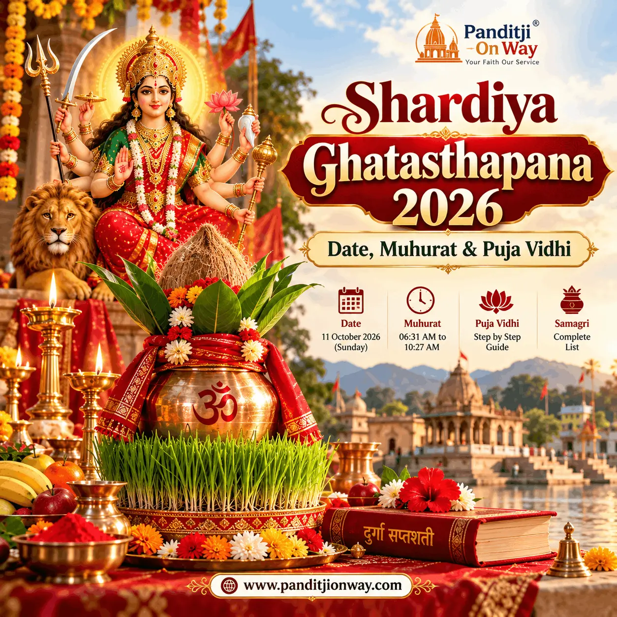 Shardiya Ghatasthapana 2026 Guide Shardiya Ghatasthapana 2026 Guide