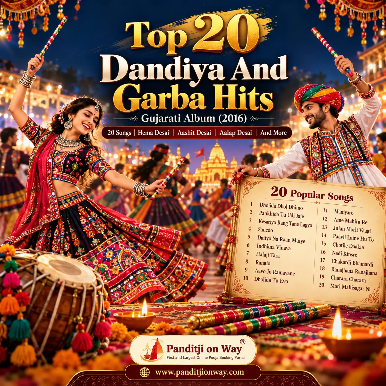 Top 20 Dandiya and Garba Hits