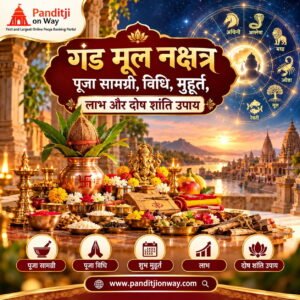 Read more about the article गंड मूल नक्षत्र पूजा सामग्री, विधि, मुहूर्त, लाभ और दोष शांति उपाय